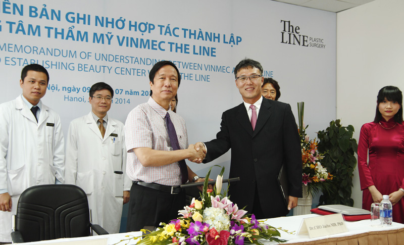 Vinmec and The Line have signed MOU